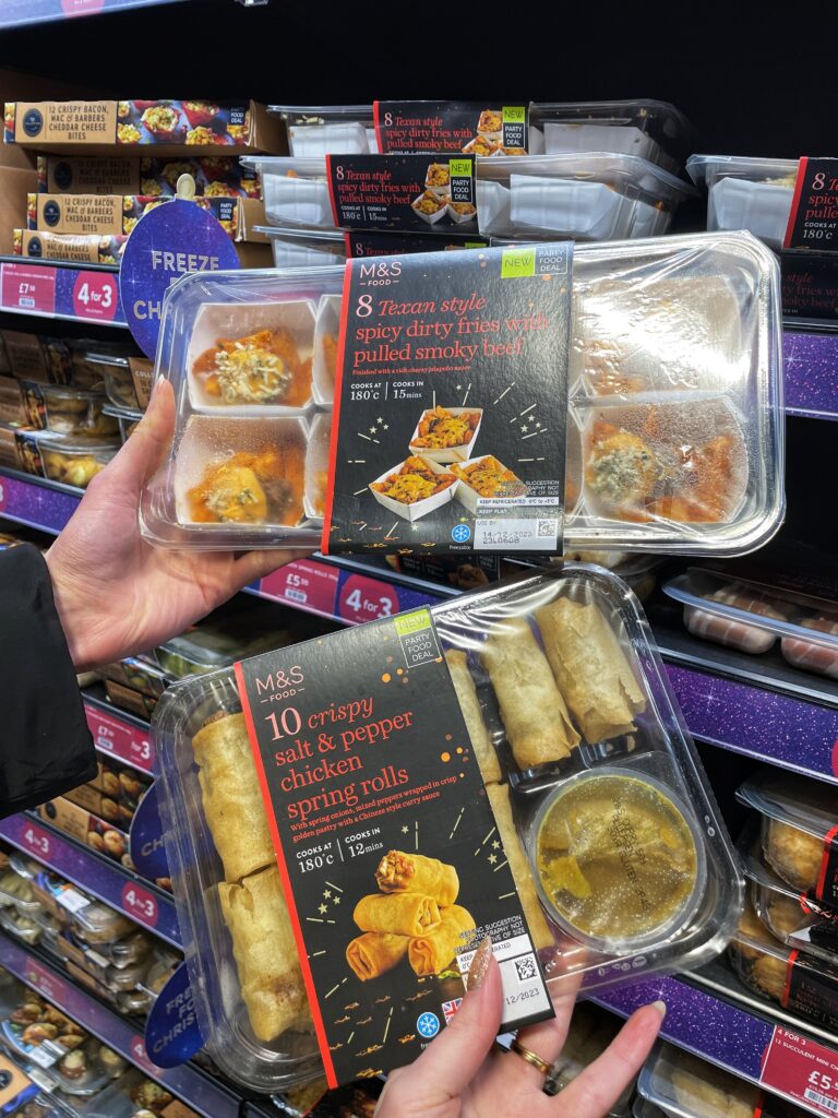 The best Christmas party food and picky bits at M&S this year