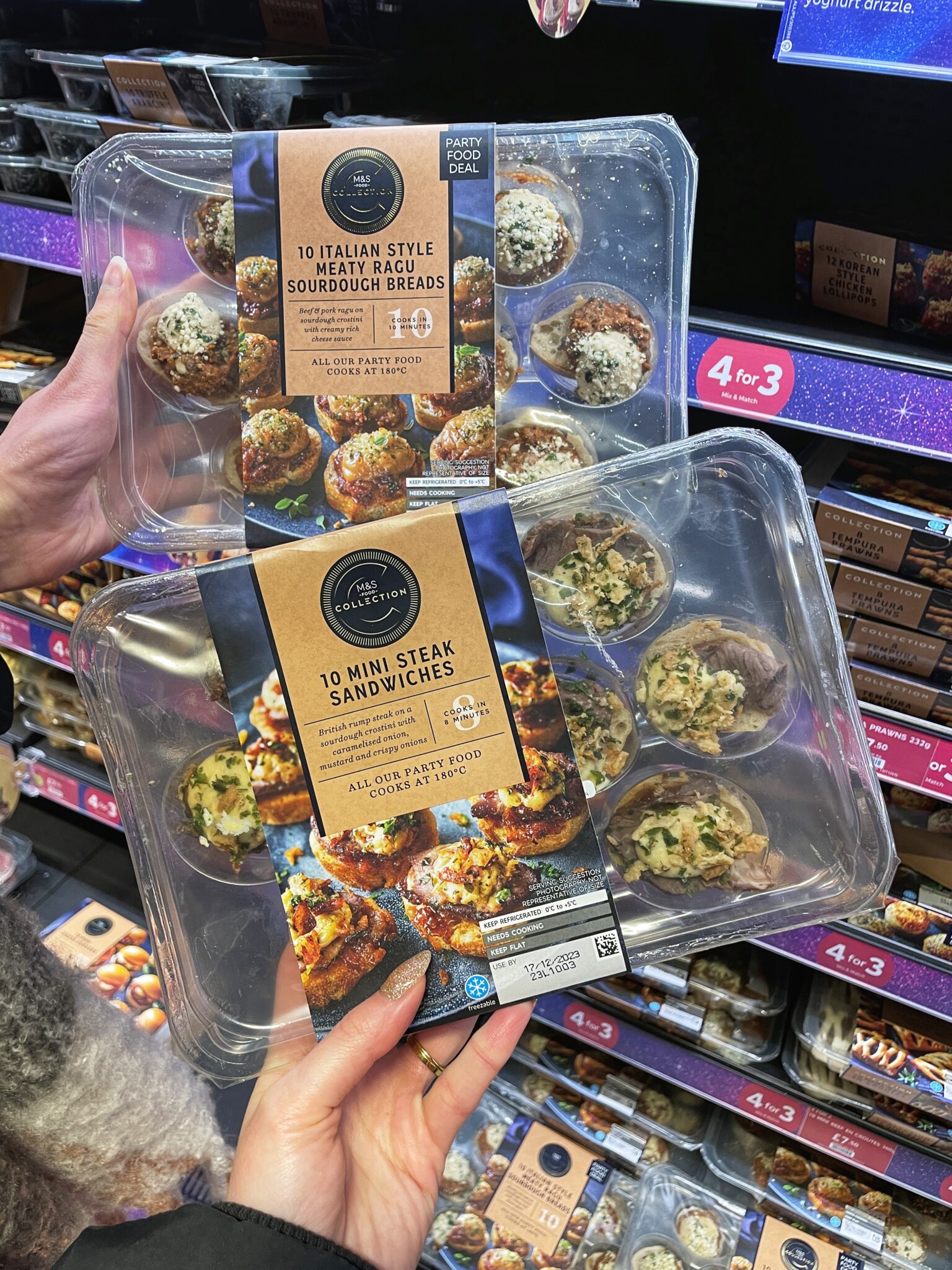 The best Christmas party food and picky bits at M&S this year