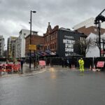 Road closures in the Northern Quarter for the Chanel fashion show