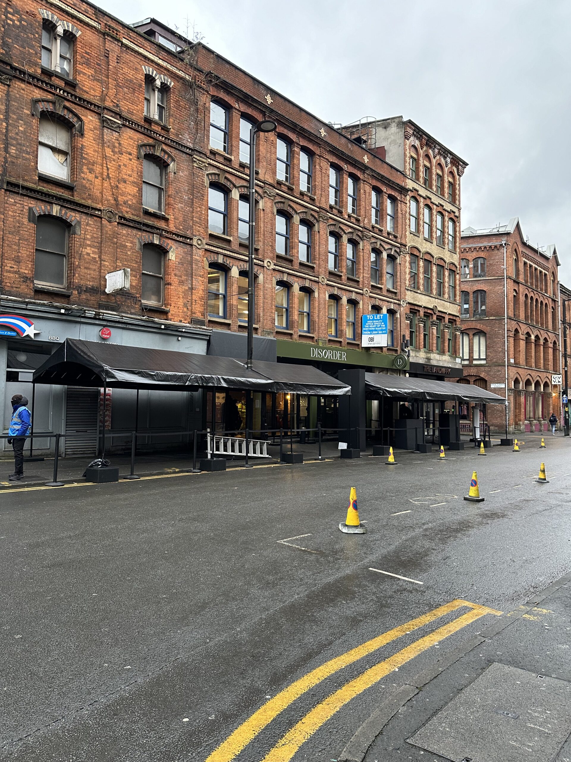 Road closures in the Northern Quarter for the Chanel fashion show