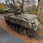 The Didsbury 'tank' in Greater Manchester has reportedly left town.