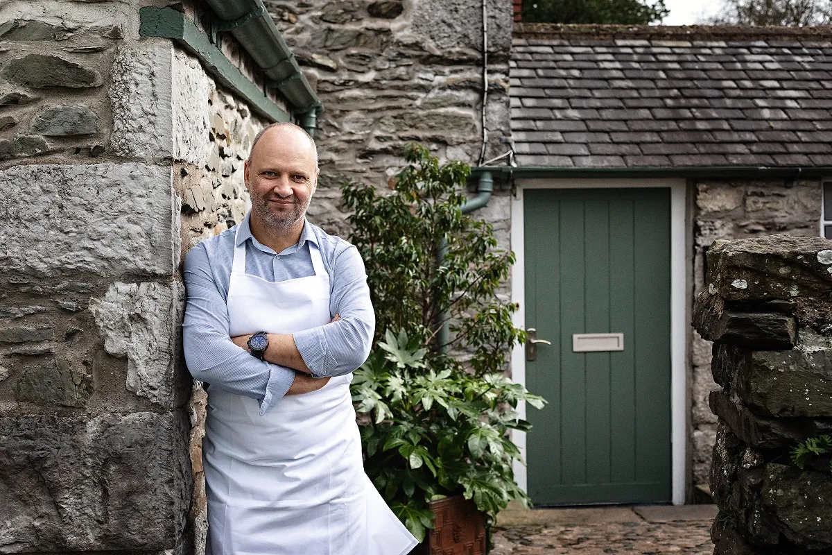 Simon Rogan of L'Enclume restaurant, just named the best in the UK. Credit: Supplied