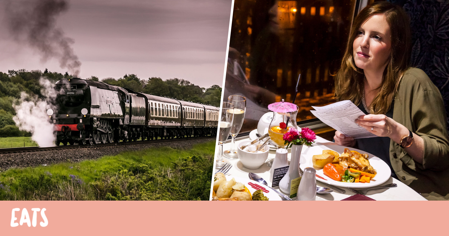 Luxury Valentine's steam train dining experiences are returning to Greater Manchester next month