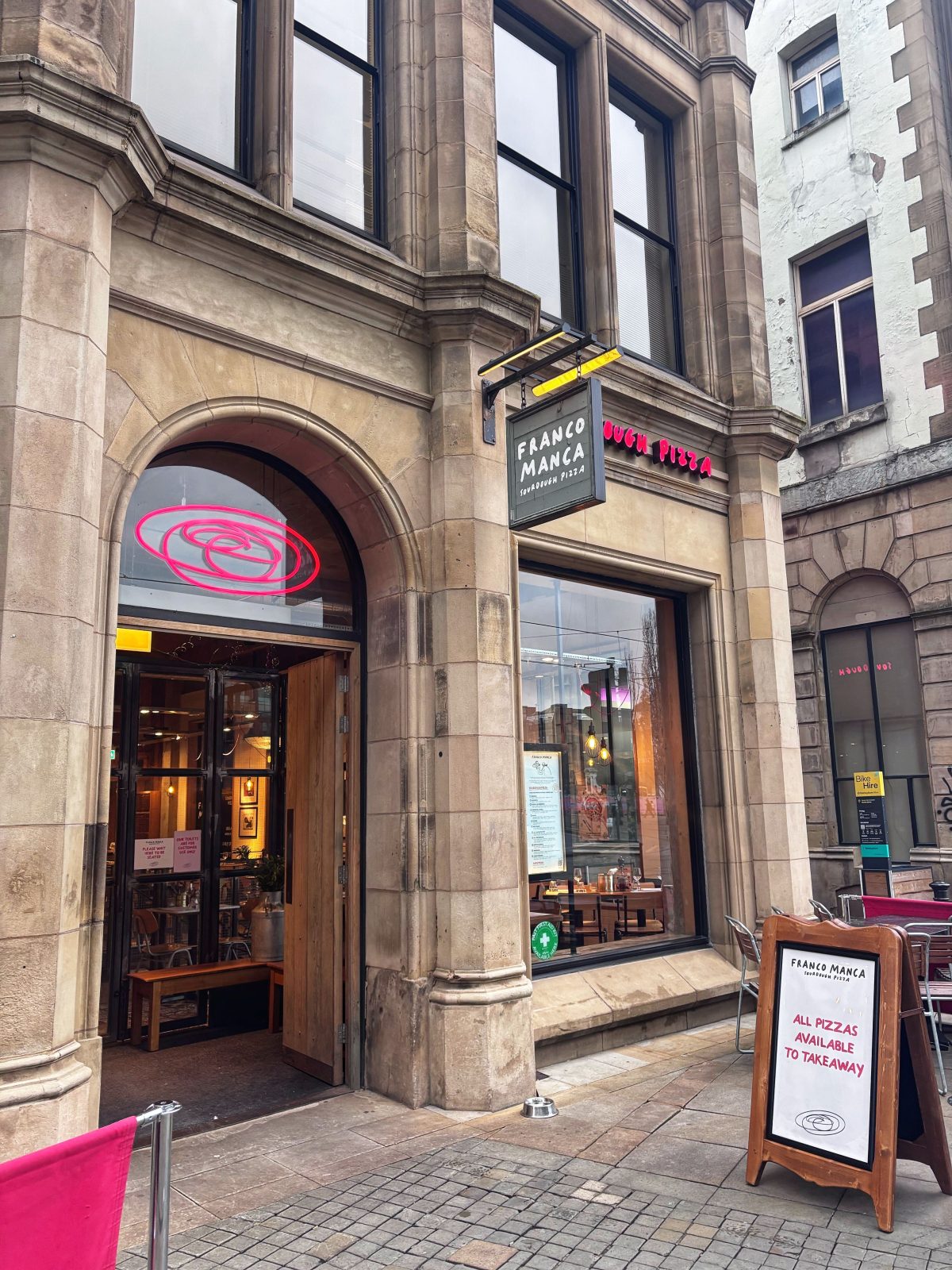 franco manca restaurants in greater manchester