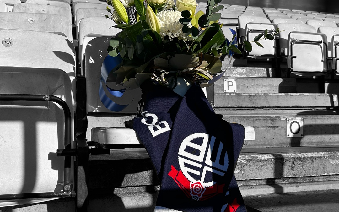 Bolton Wanderers pay tribute to fan who died cardiac arrest Cheltenham match