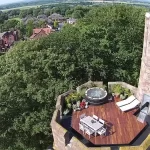 Lymm Water Tower. Credit: Airbnb