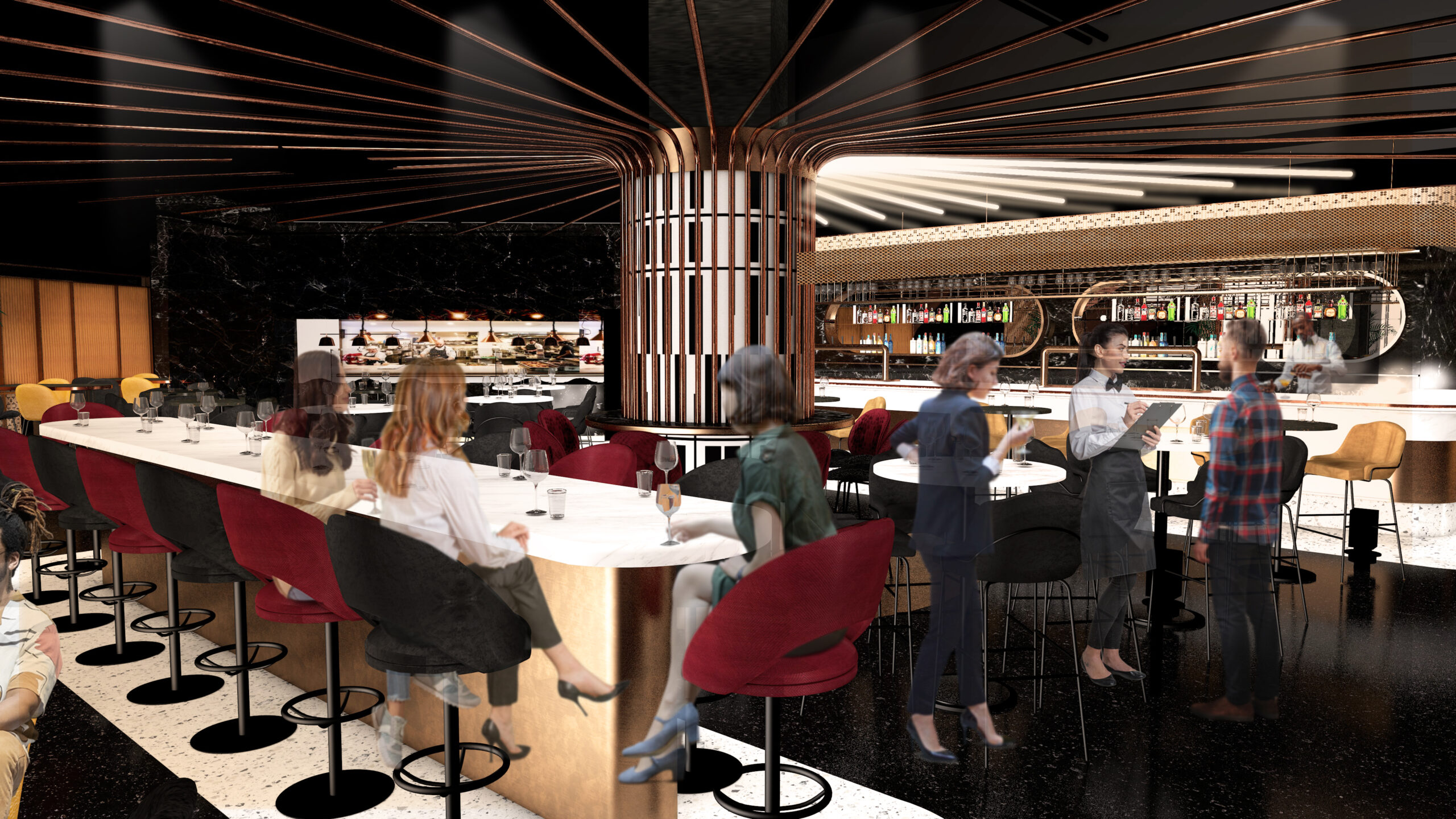 The AO Arena will have brand new bars for fans