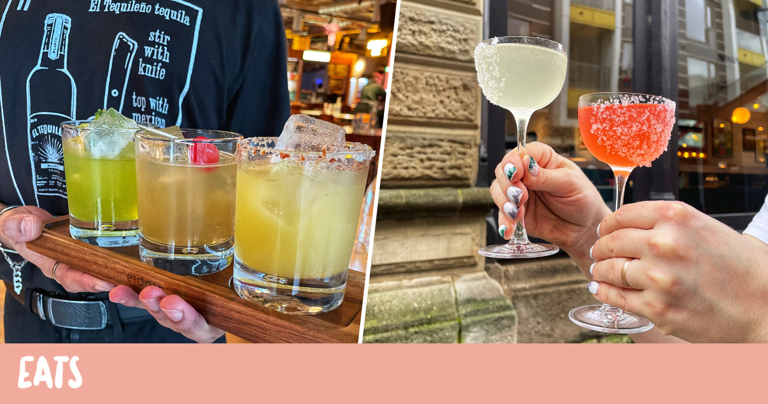 A milelong margarita bar crawl is taking place in Manchester