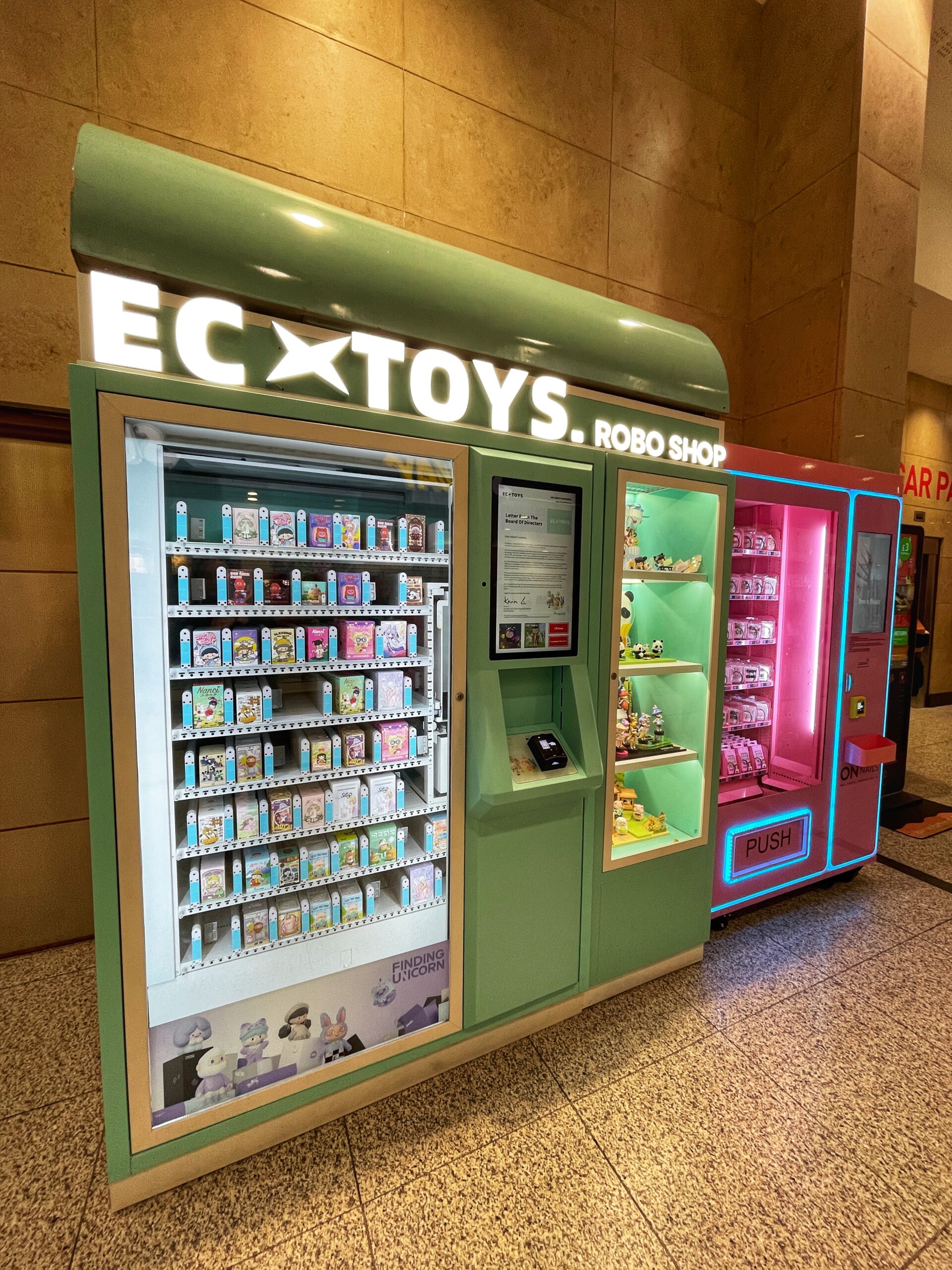 A toy vending machine