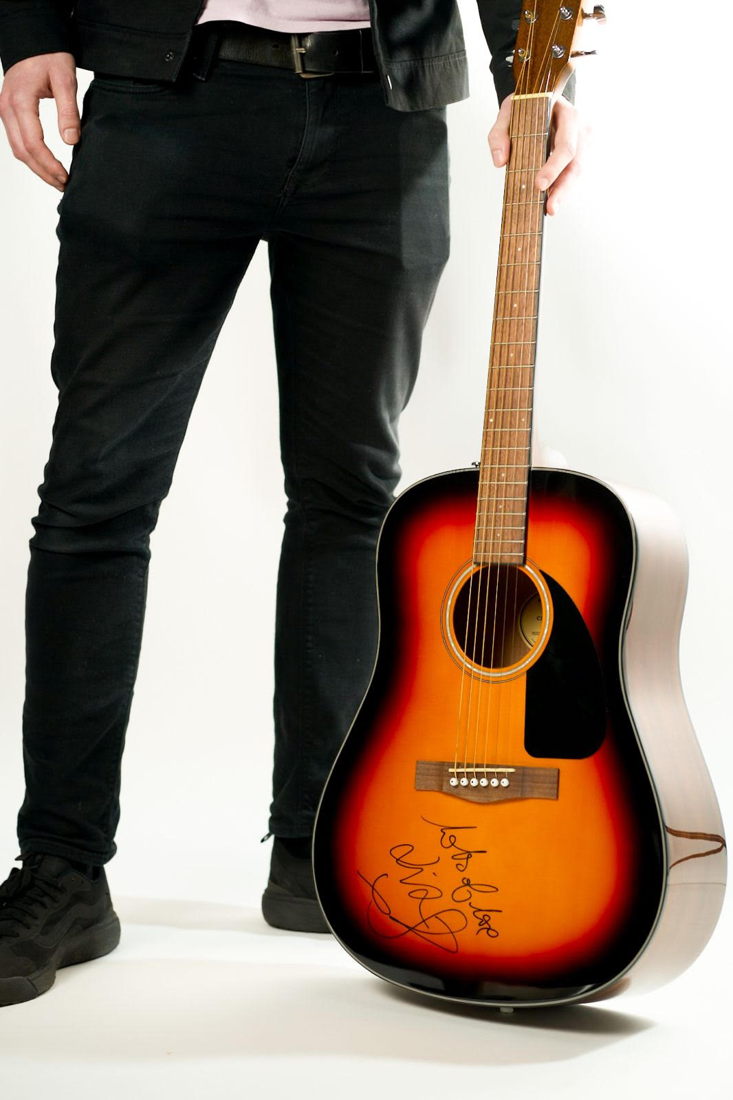 how to win a signed liam fray guitar