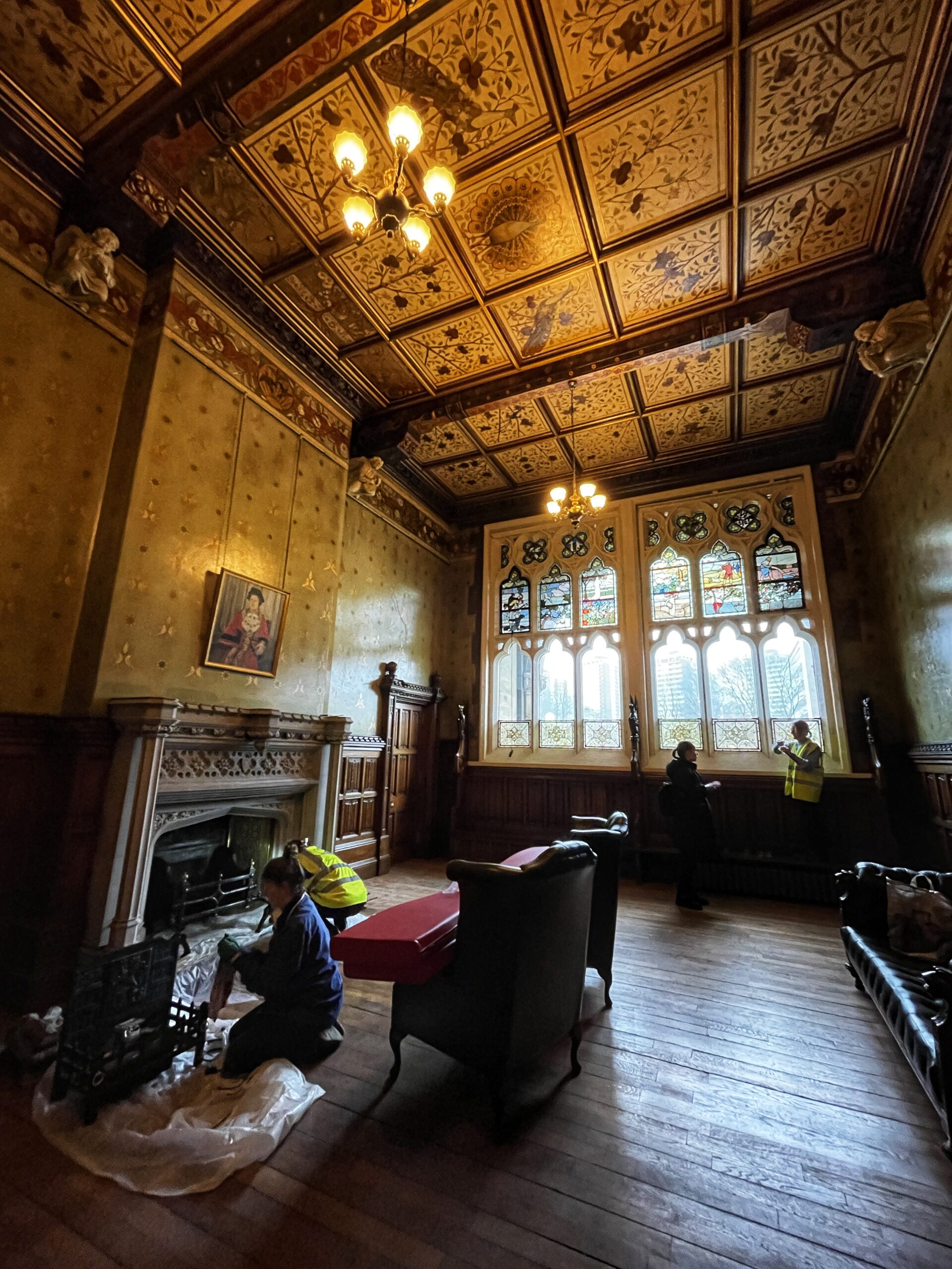 Hundreds of volunteers and specialists have worked on Rochdale Town Hall's refurbishment