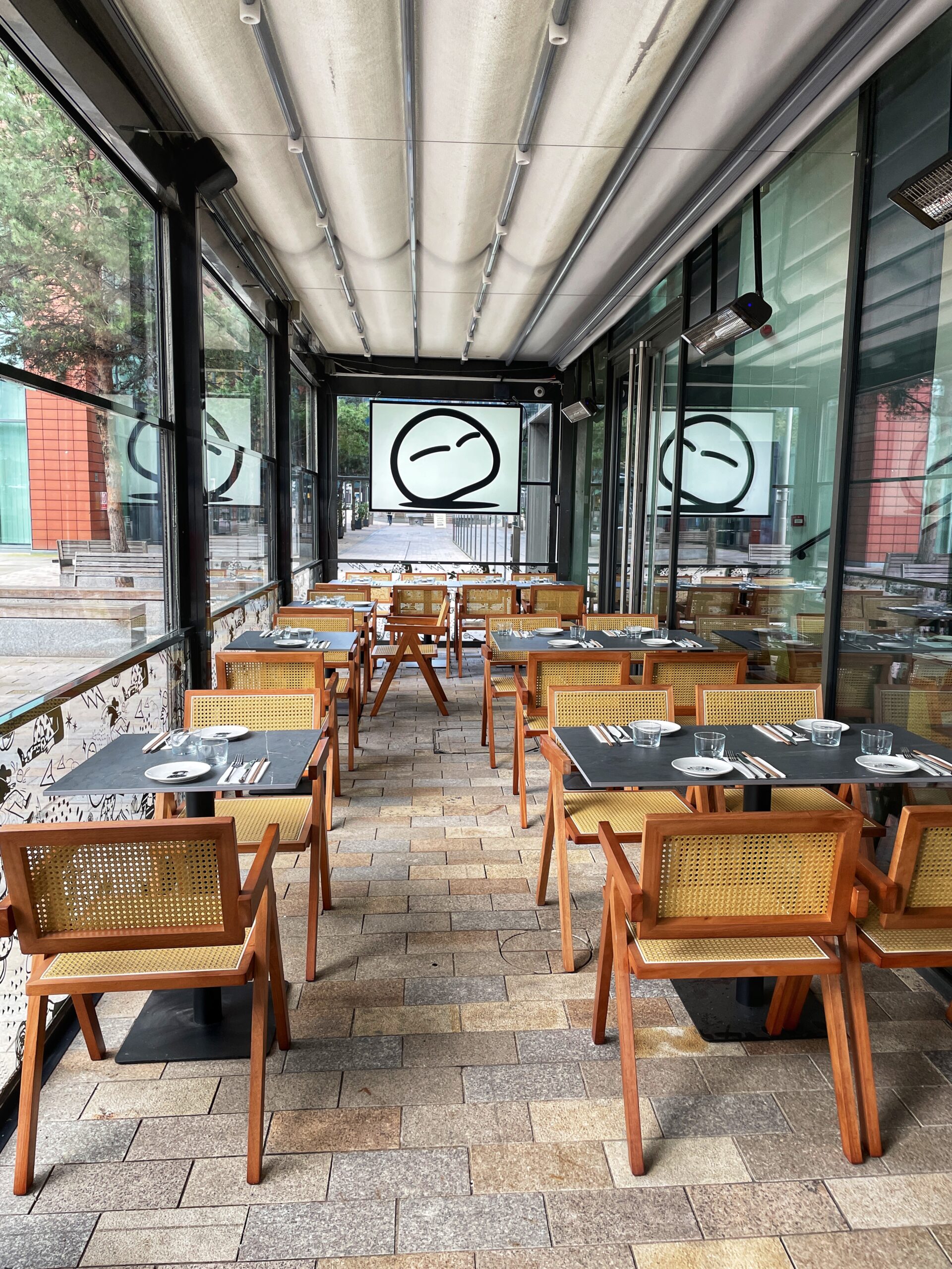 The outside terrace at Hakkapo in Manchester. Credit: The Manc Group