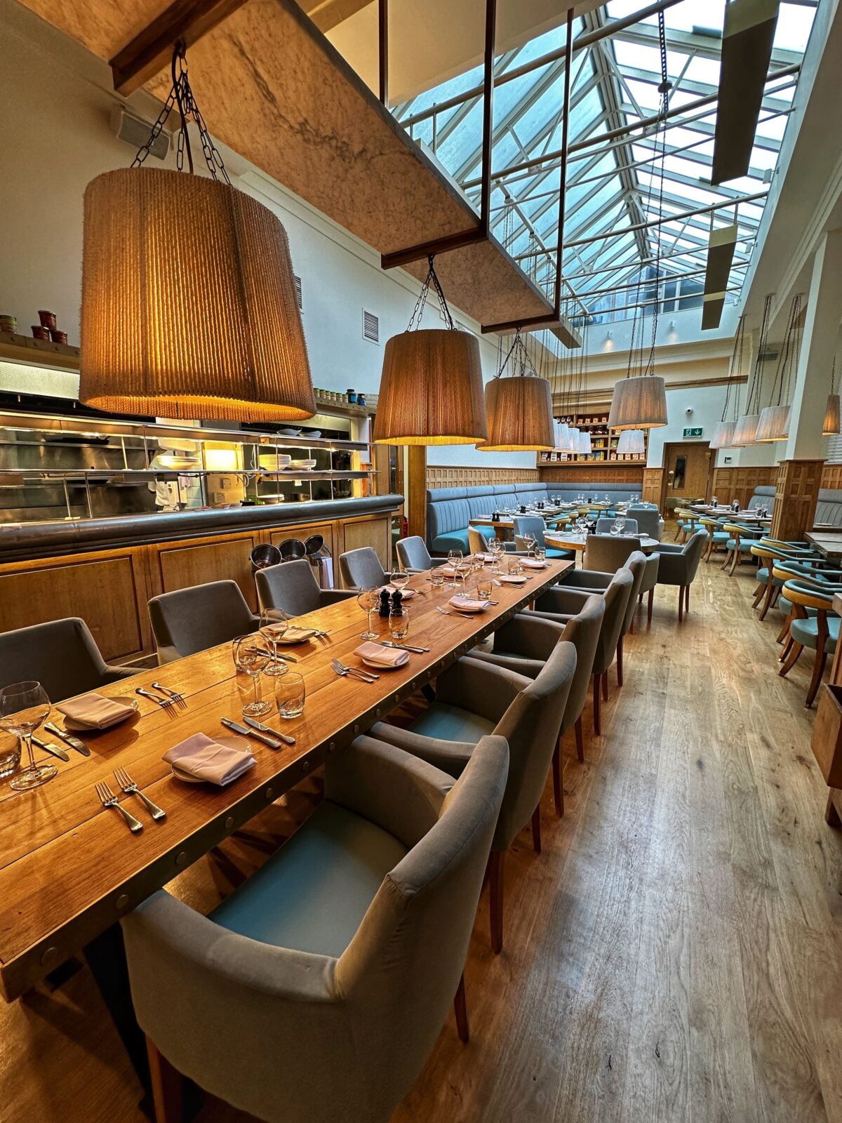 The new interiors at Piccolino Caffe Grande, an Italian restaurant in Manchester city centre