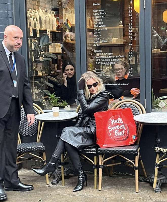 'Kate Moss', aka Denise, in Manchester last December