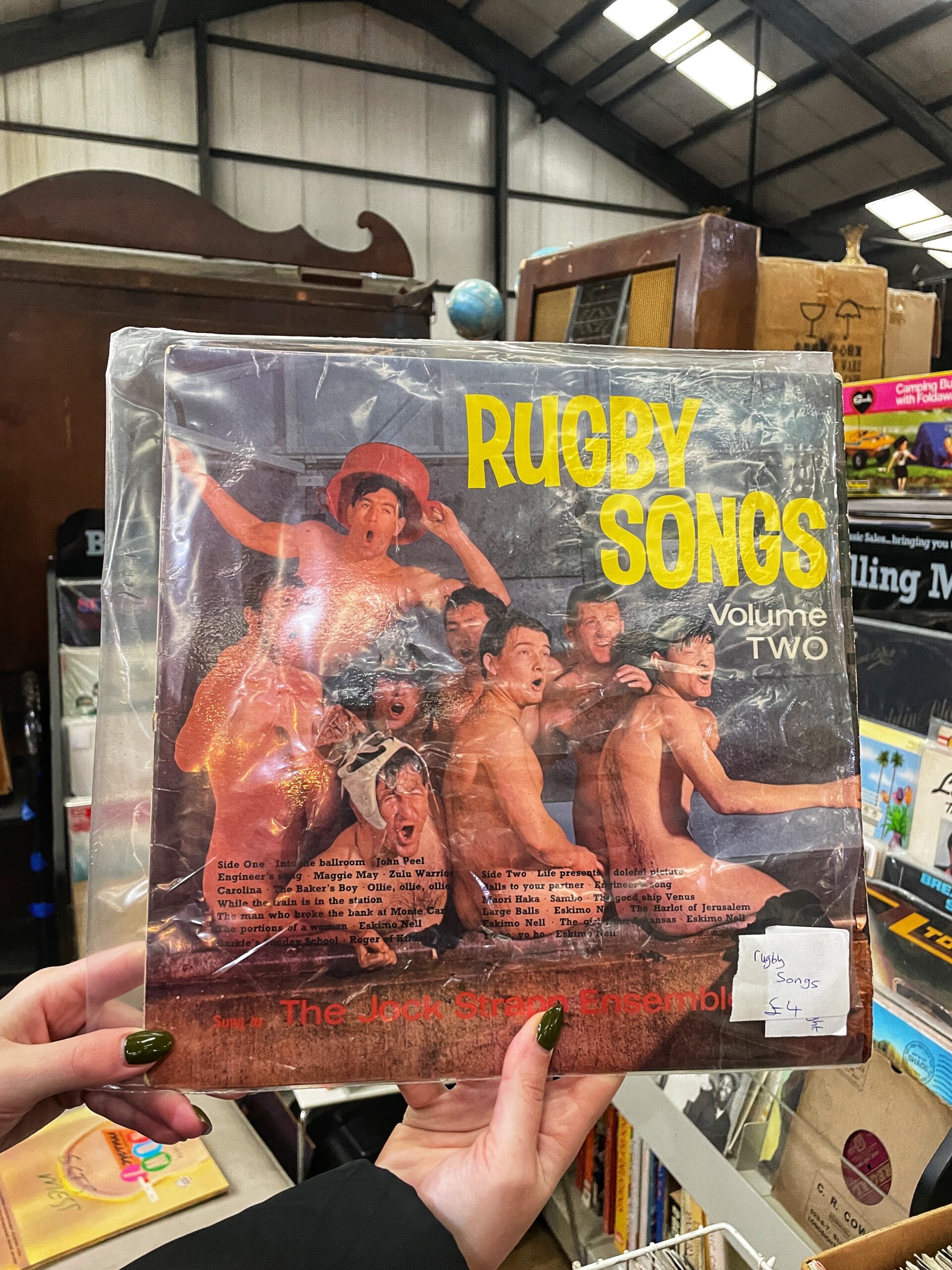 Casual vinyl record spotted at Antique World Manchester