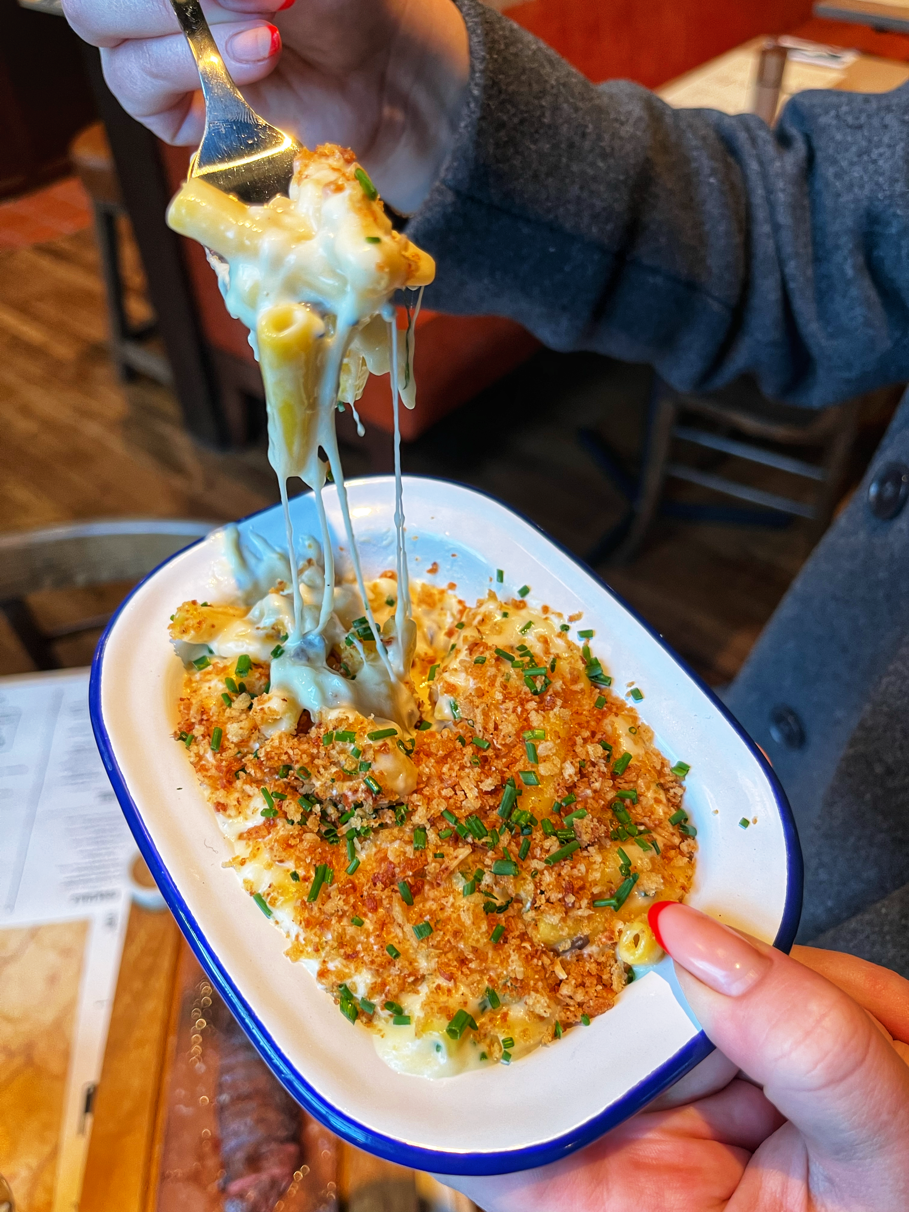 Flat Iron sides include mac and cheese. Credit: The Hoot Leeds