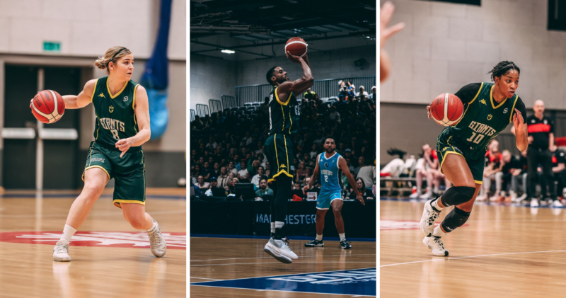 Three Manchester Giants players make British Basketball All-Star roster 2024