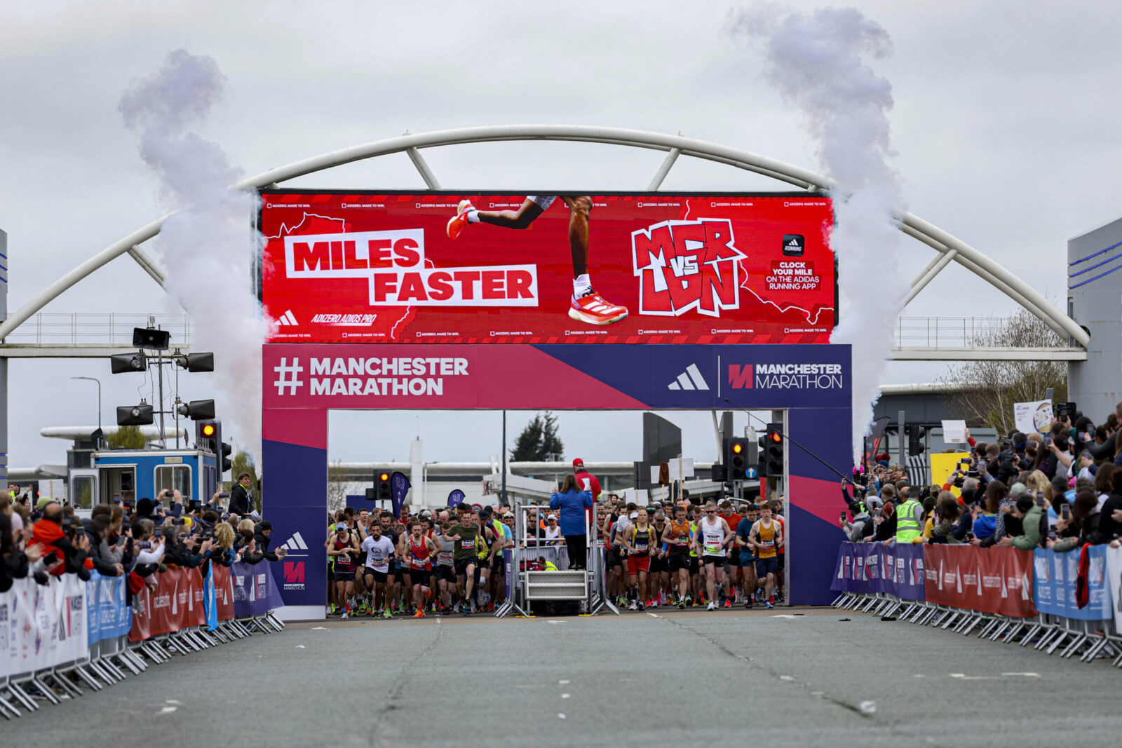 manchester marathon start line 2024