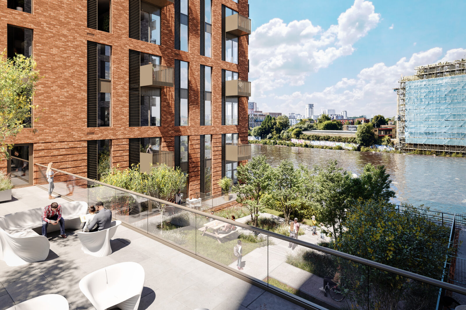 waterside apartments in manchester city centre