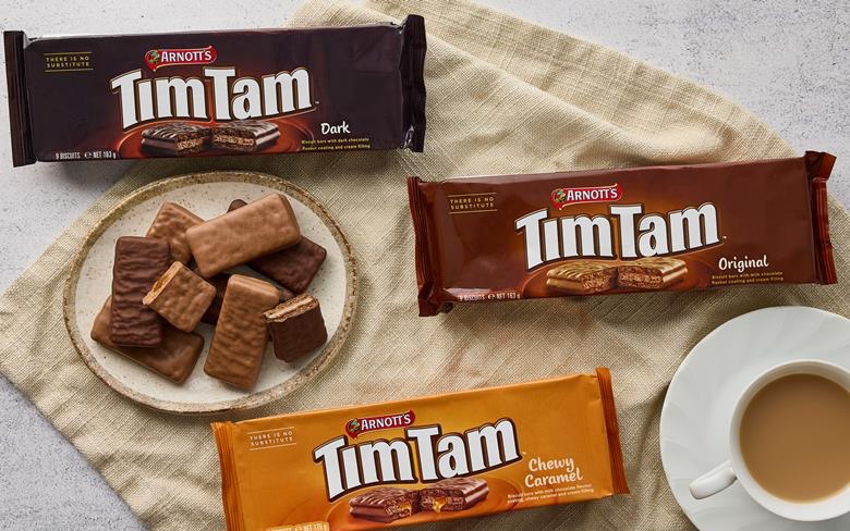 Tim Tams launch in the UK