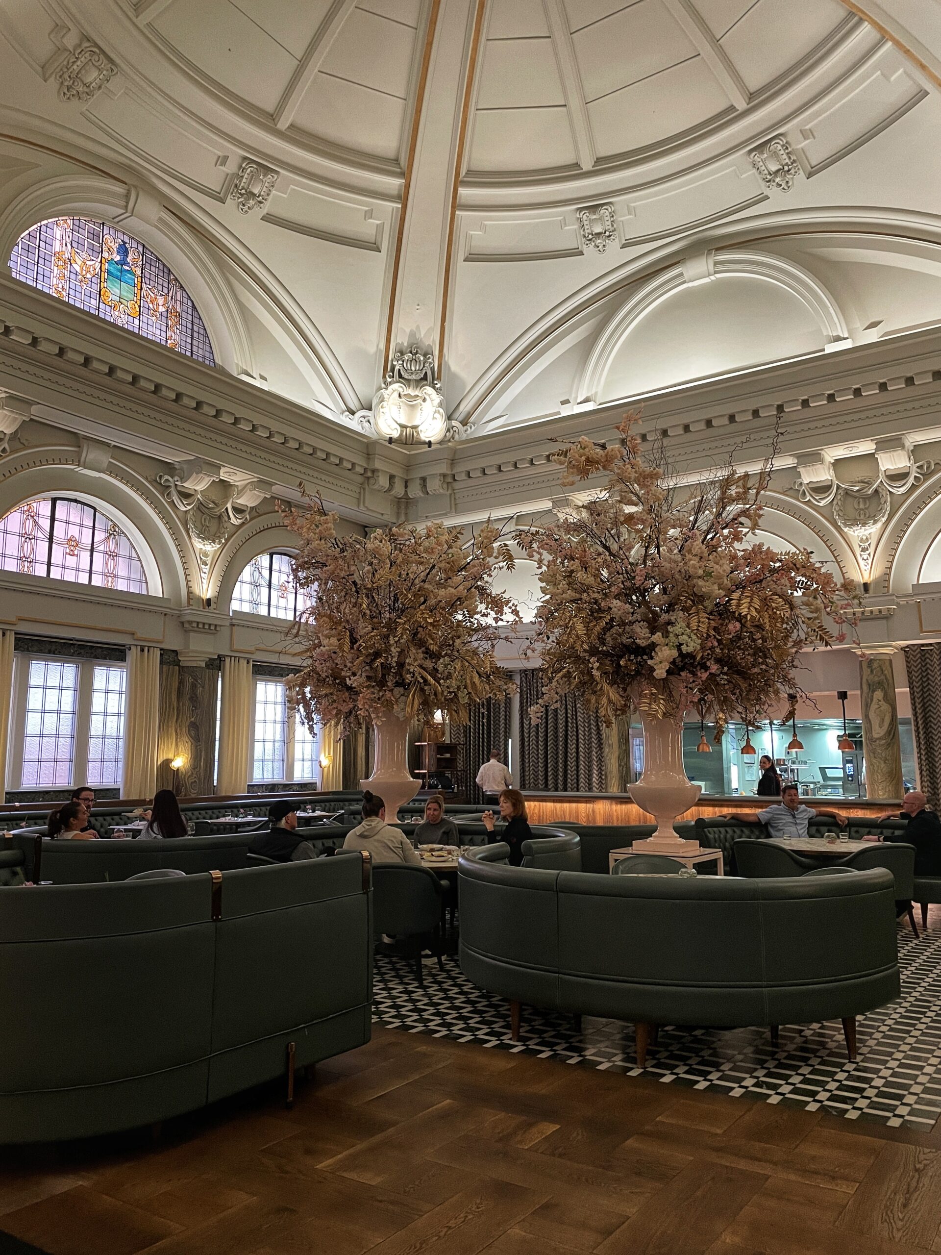 The Stock Exchange Hotel is home to one of Manchester's most beautiful restaurant spaces. Credit: The Manc Group