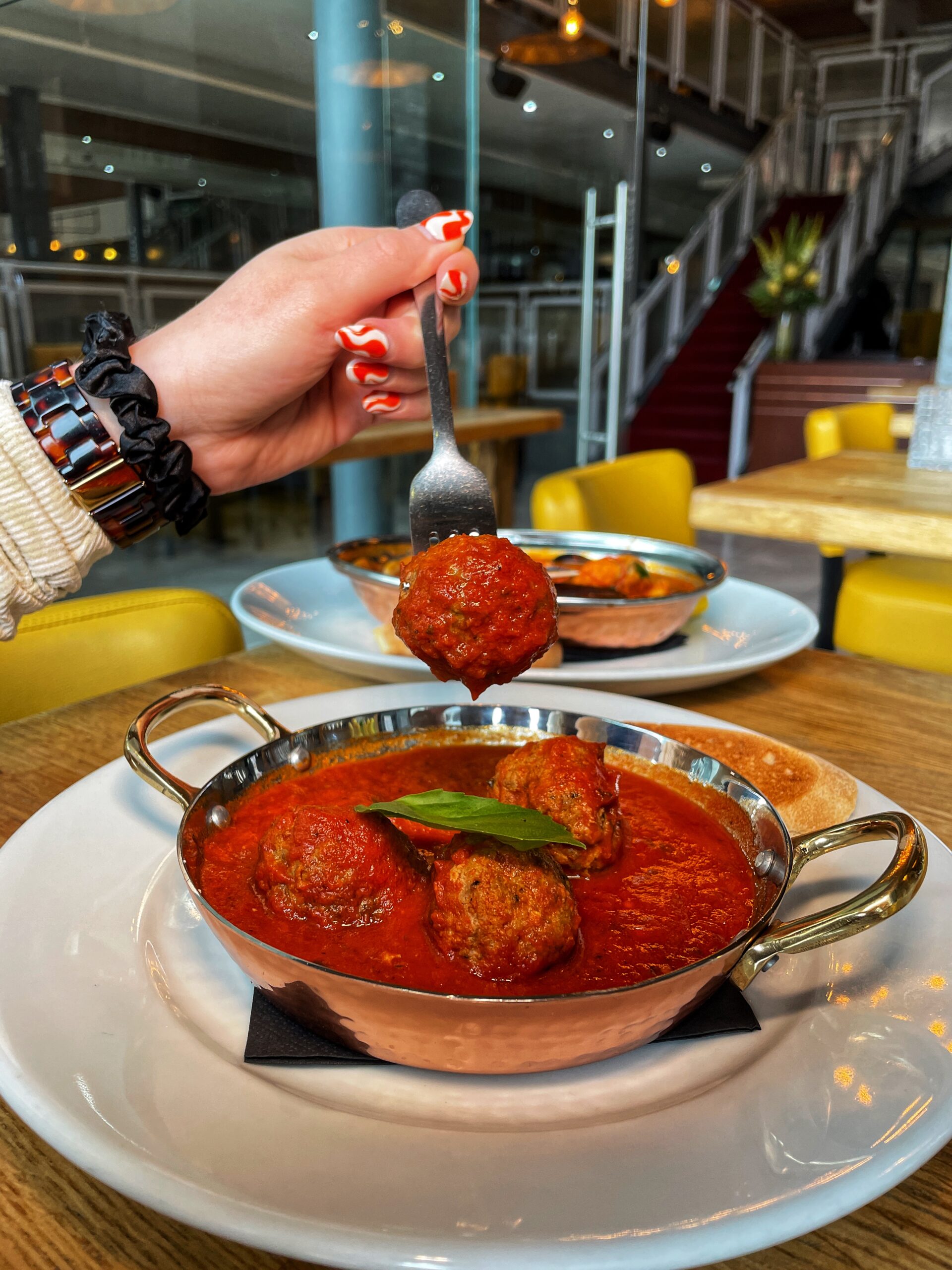 Meatballs at Italiana Fifty-Five. Credit: The Manc Group