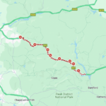 The A57 Snake Pass through the Peak District was closed yesterday afternoon after a horror crash. Credit: Google Maps