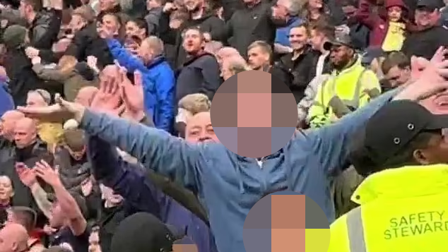 Burnley fan charged with tragedy chanting at Old Trafford