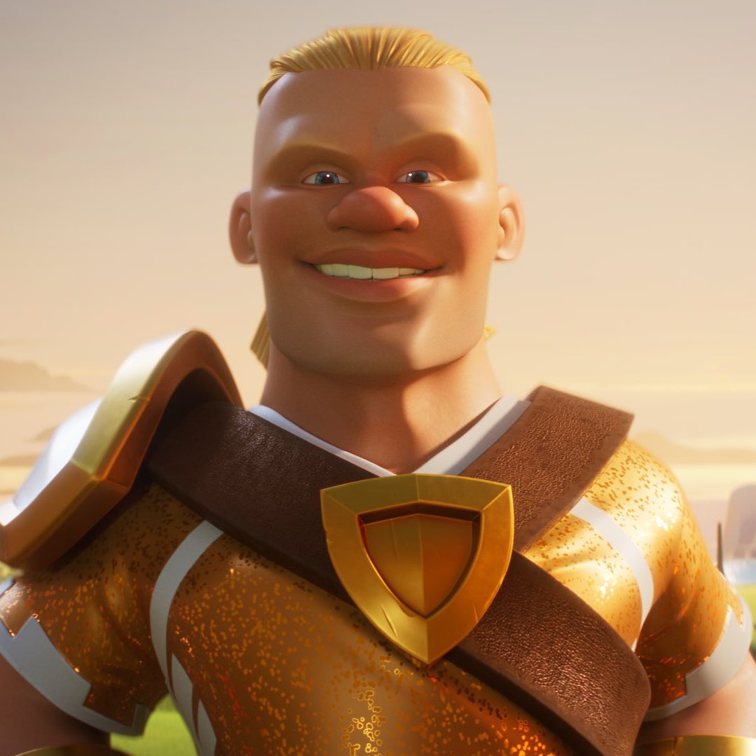 erling haaland character in clash of clans