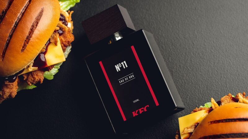 KFC launch new BBQ-scented perfume