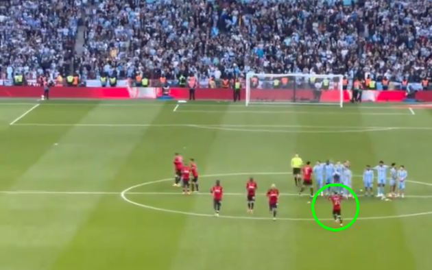 Antony celebrations controversy FA Cup semi-final Coventry City penalty shootout