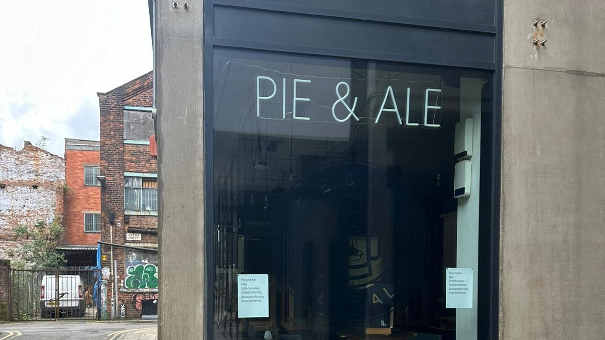 Pie and Ale Manchester closed down