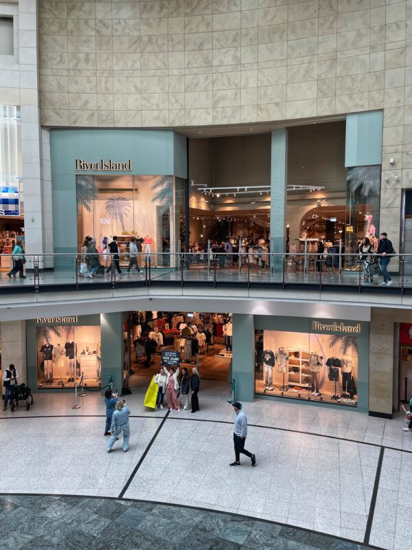 River Island has reopened in the Manchester Arndale after a refurbishment. Credit: The Manc Group