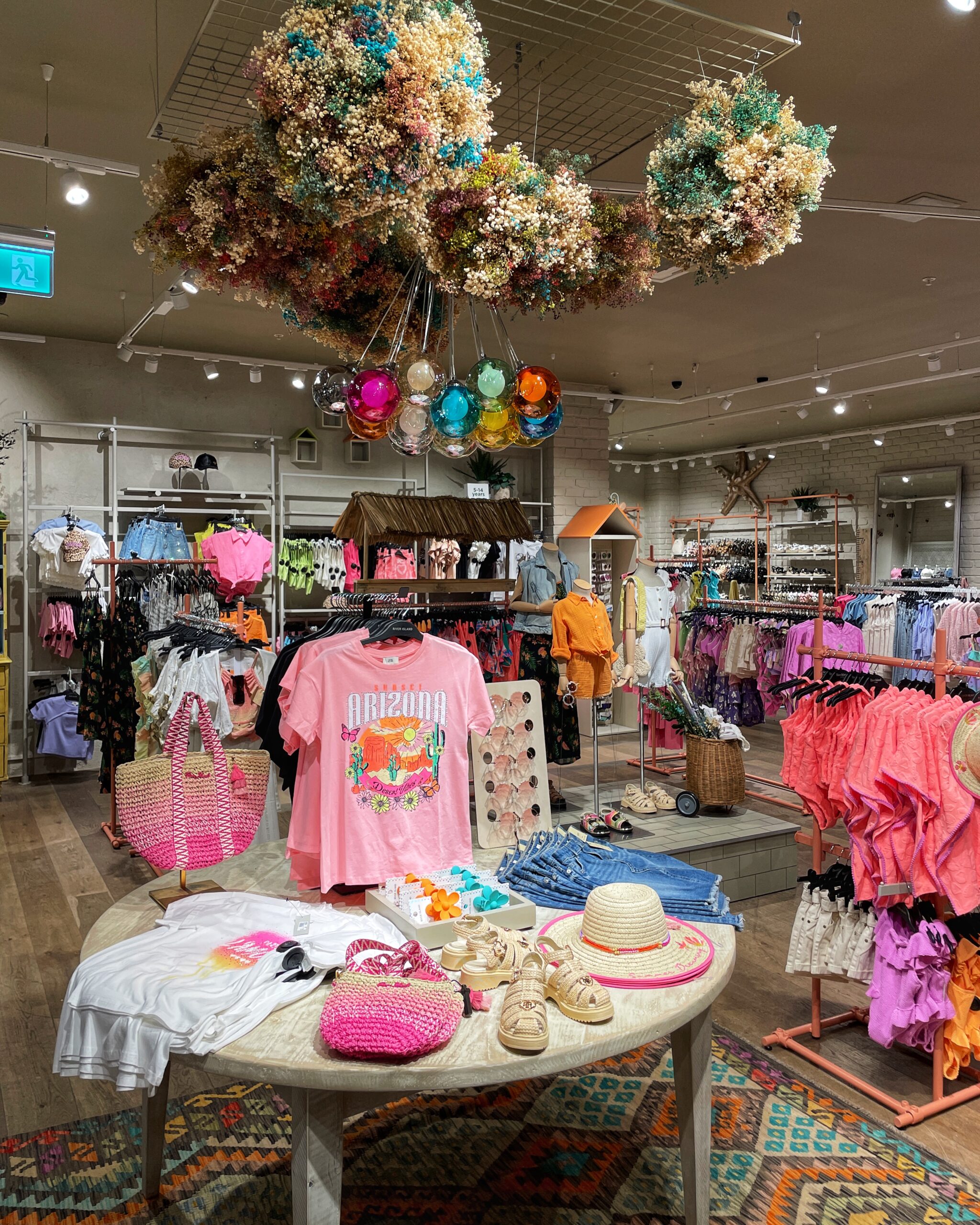 The kids' clothing collection in River Island