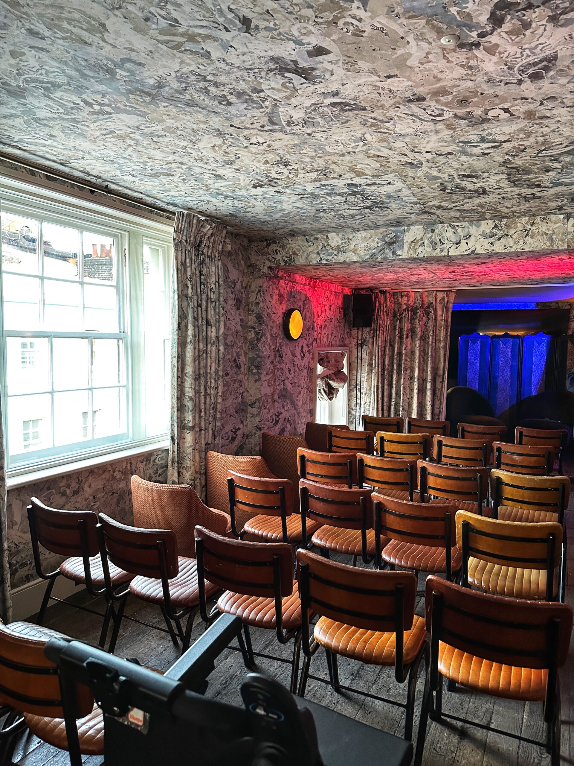 An event space in the original Soho House
