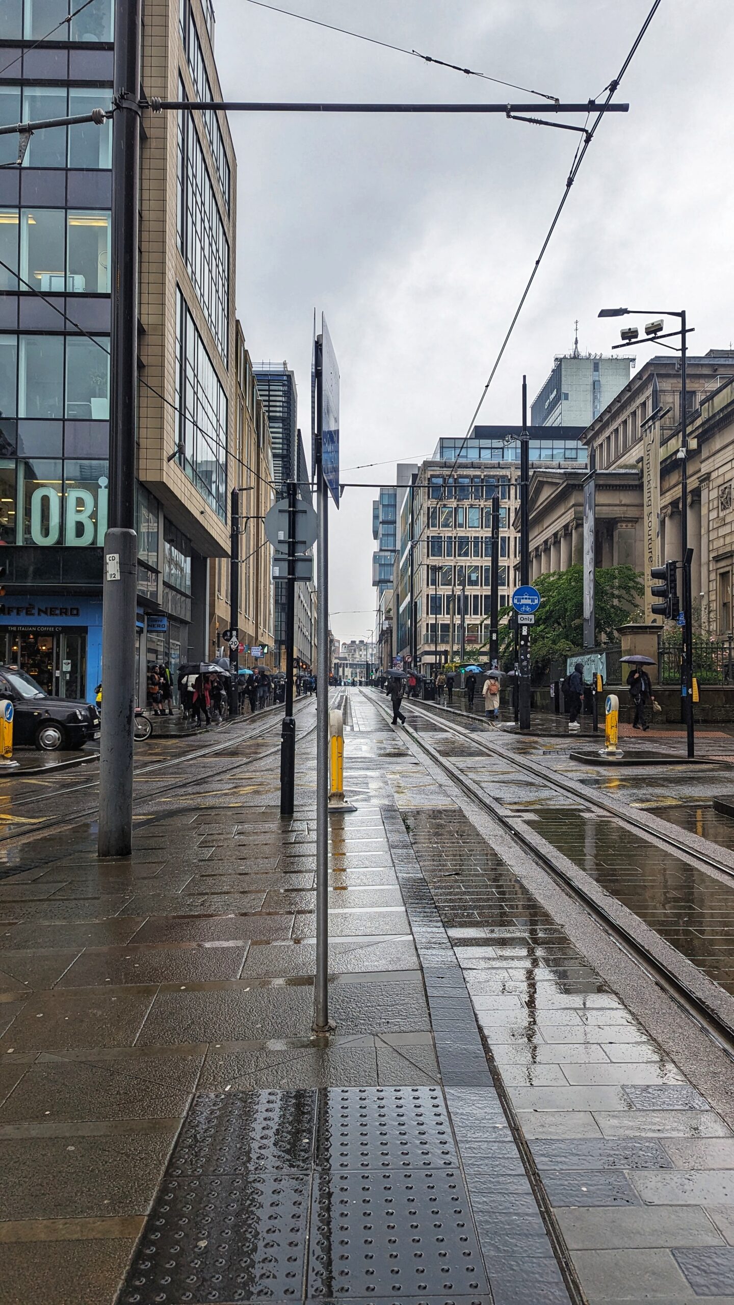 A drone display has been cancelled as Manchester has been placed under an amber weather alert for heavy rain. Credit: The Manc Group