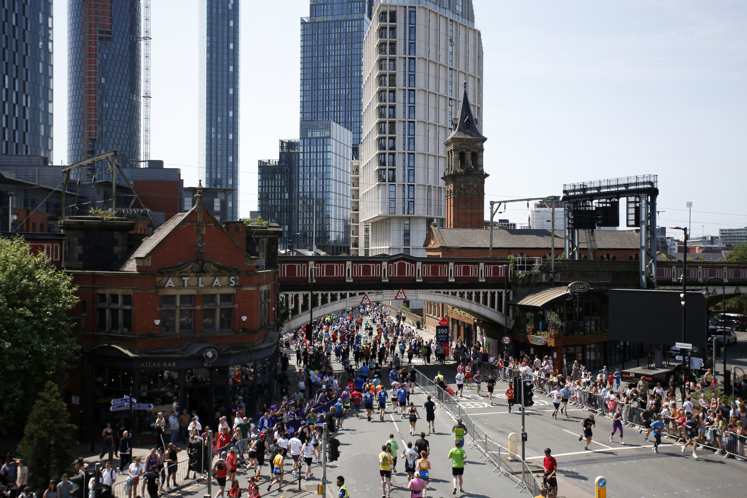 Road closures have been confirmed for the Great Manchester Run 2024. Credit: Supplied