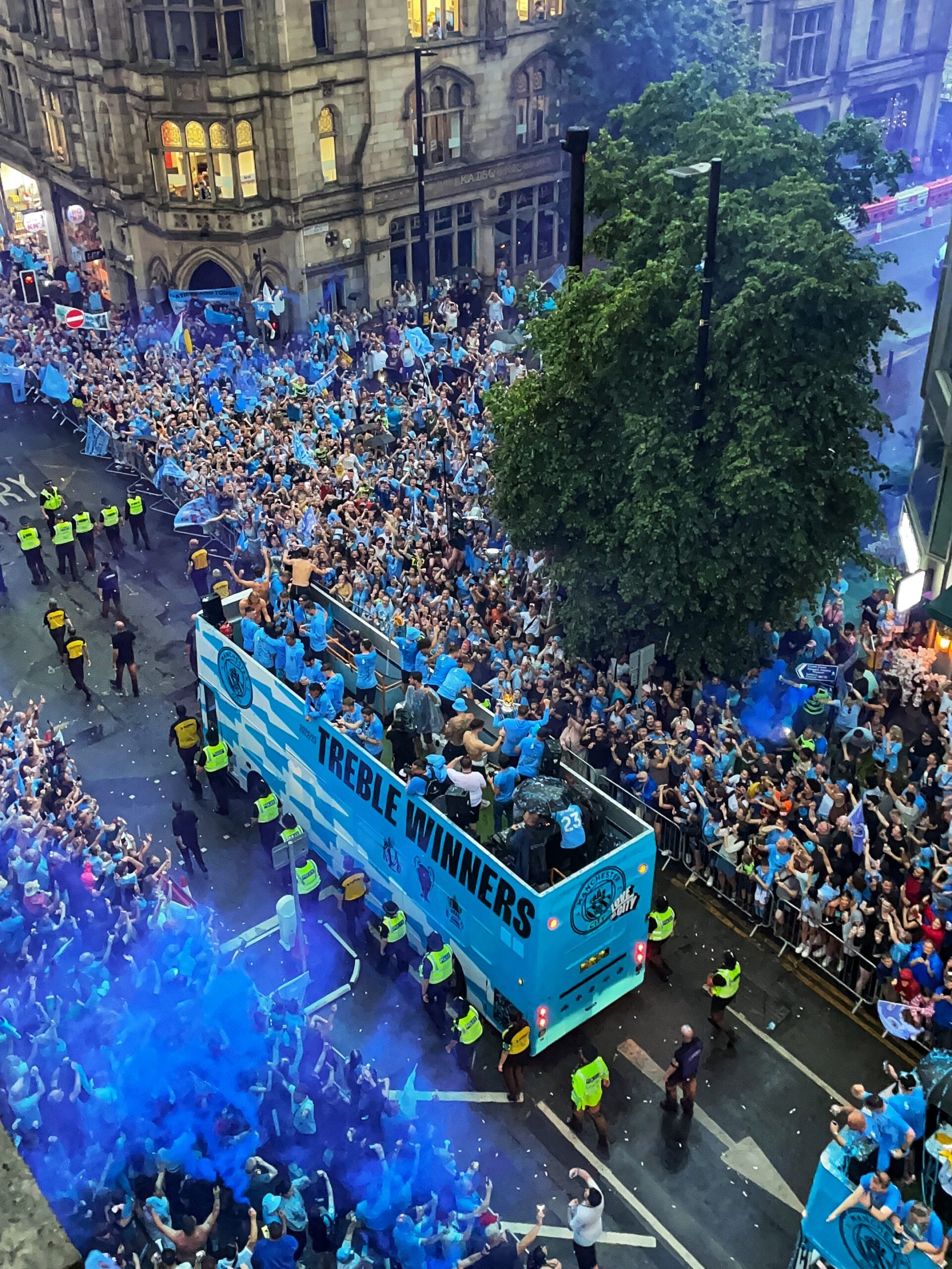 The Manchester City parade will take to the streets on Sunday. Credit: The Manc Group