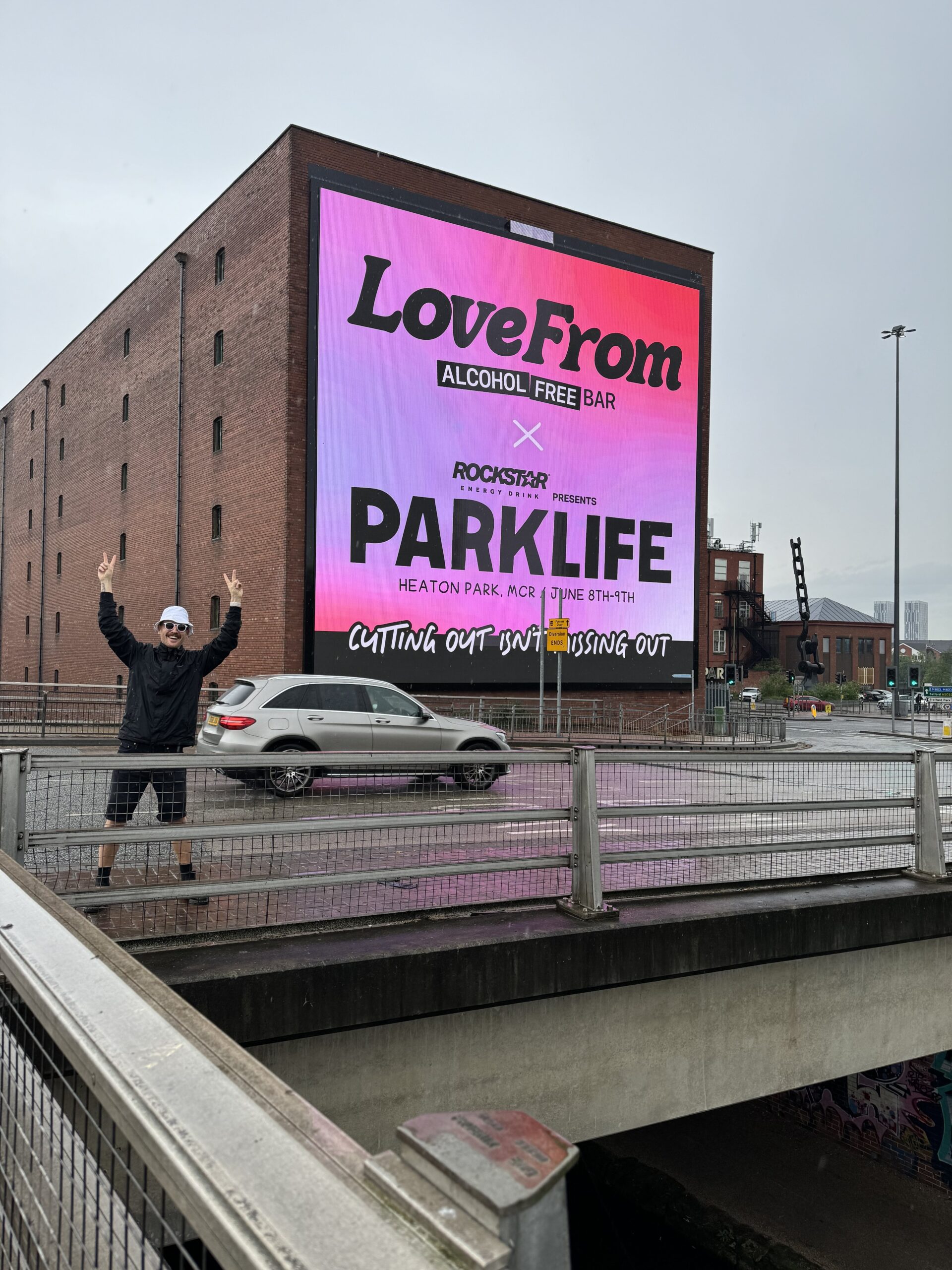 Karl Considine, founder of Love From, on announcing his alcohol-free bar will be at Parklife festival