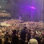 The moment Nicki Minaj's gig at Co-op Live was cancelled. Credit: TikTok @megan080602