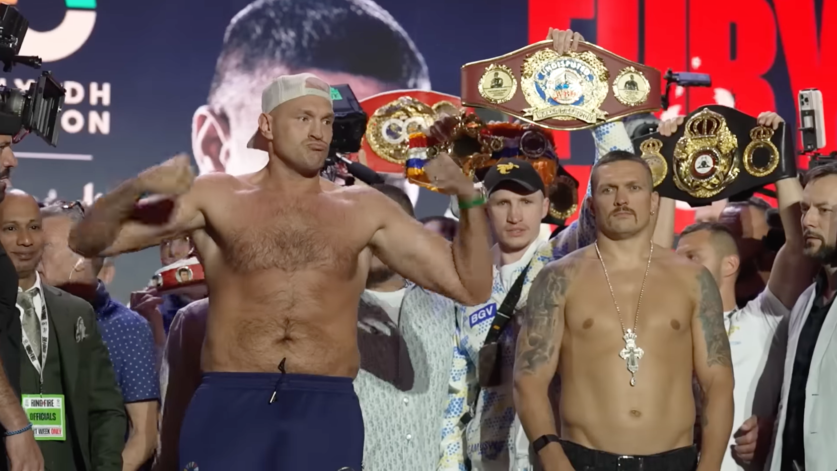 Fury vs Usyk rematch December date