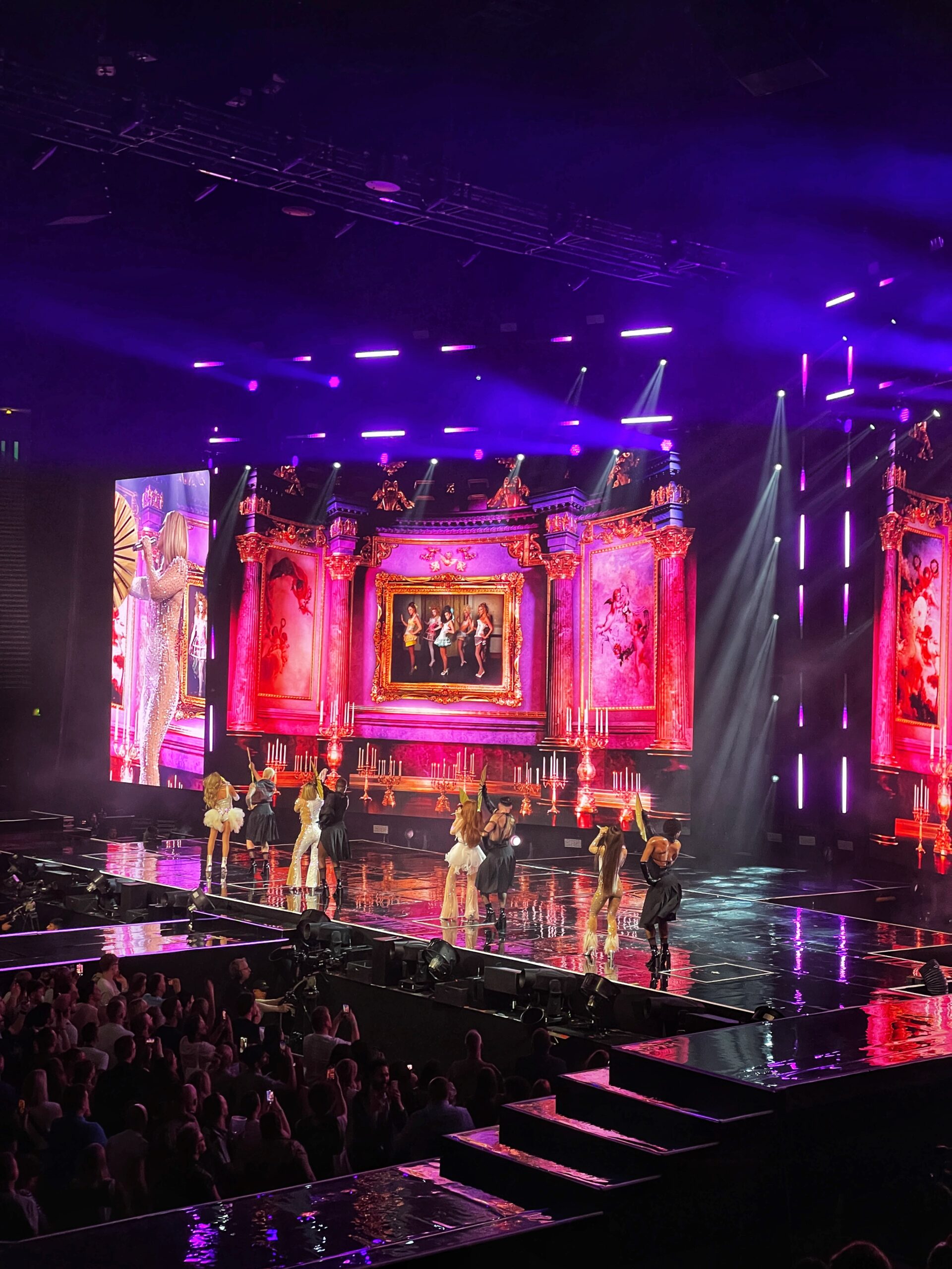 Girls Aloud performing at the AO Arena in Manchester. Credit: The Manc Group