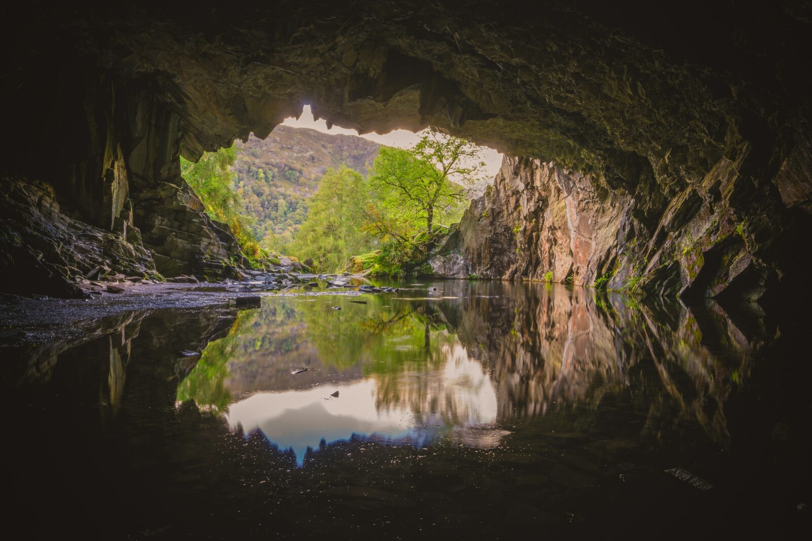 Rydal Caves in the Lake District made Time Out's list of the Most Beautiful Places. Credit: Unsplash, Jonny Gios