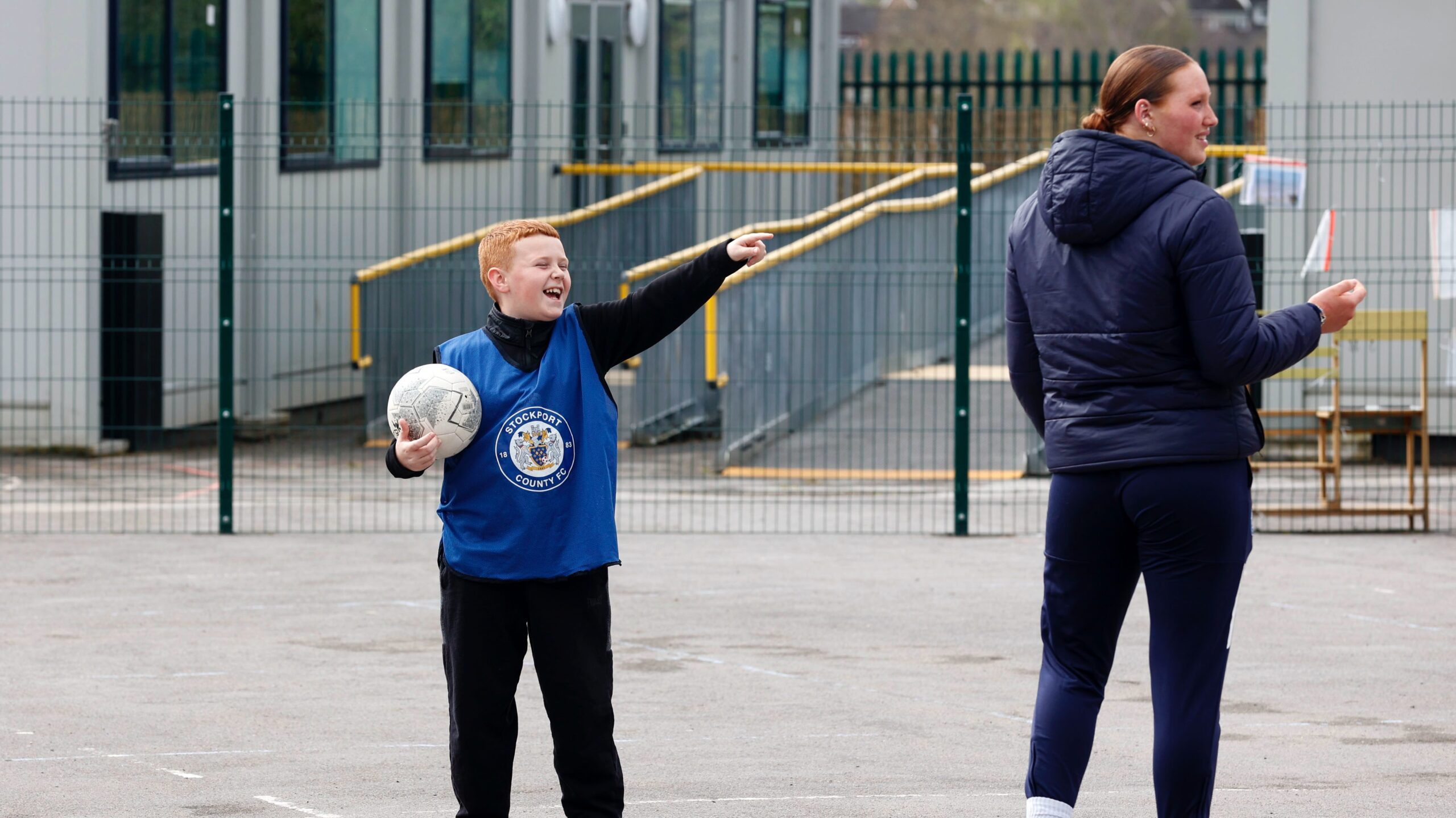 Stockport County giving free PE kits to local kids