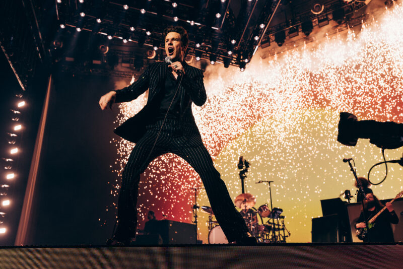 The Killers performing the Rebel Diamonds Tour which arrives in Manchester this week. Credit: Photo © 2024 Chris Phelps www.chrisphelps.com