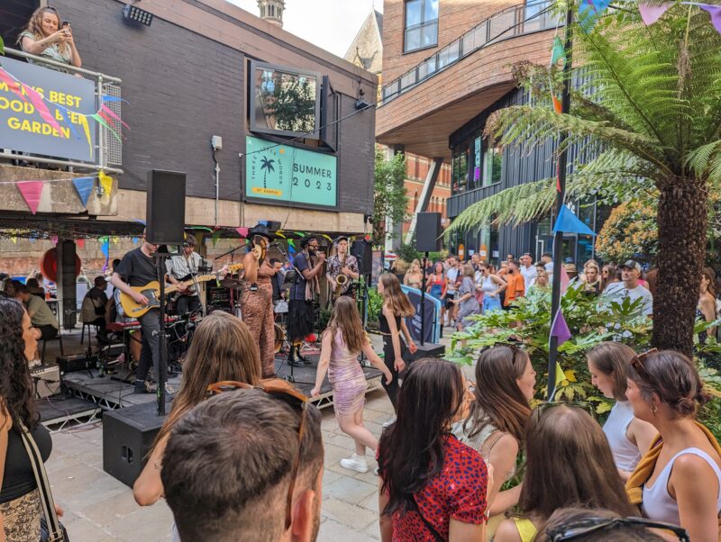 Kampus fest is back with free entertainment in Manchester this weekend. Credit: Supplied, Kampus