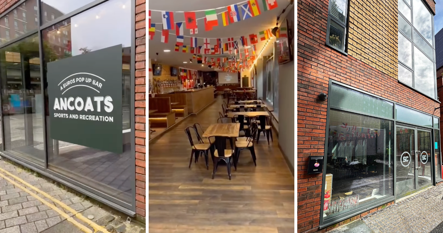 New Ancoats pop-up bar for Euro 2024 Cutting Room Square