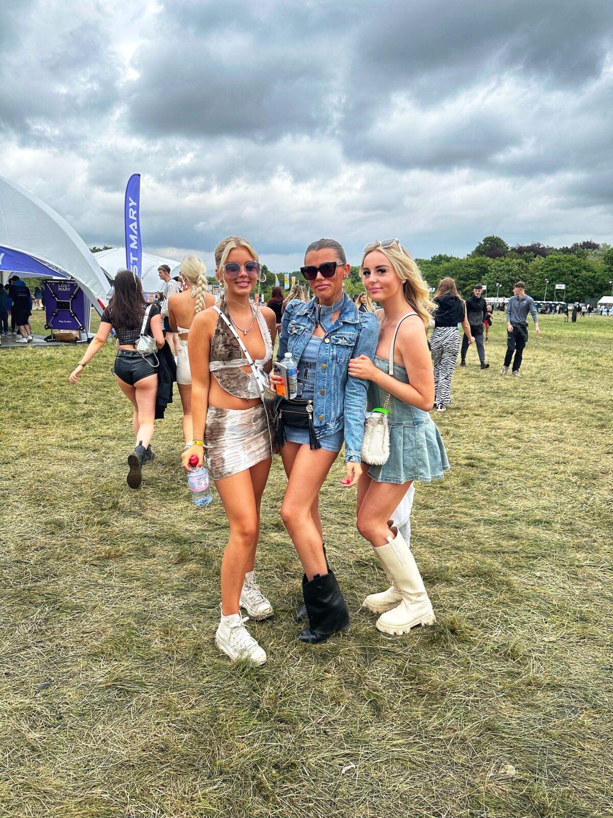 All-over denim made our list of the best-dressed at Parklife