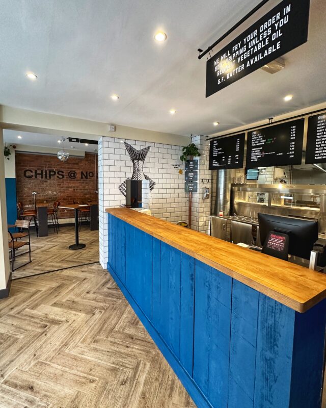 Inside the new Chips @ No.8 chippy in Prestwich