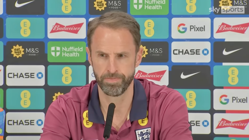 Gareth Southgate explains leaving players out of England Euros squad